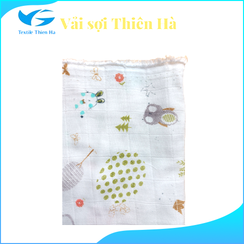 Bamboo fiber gauze fabric